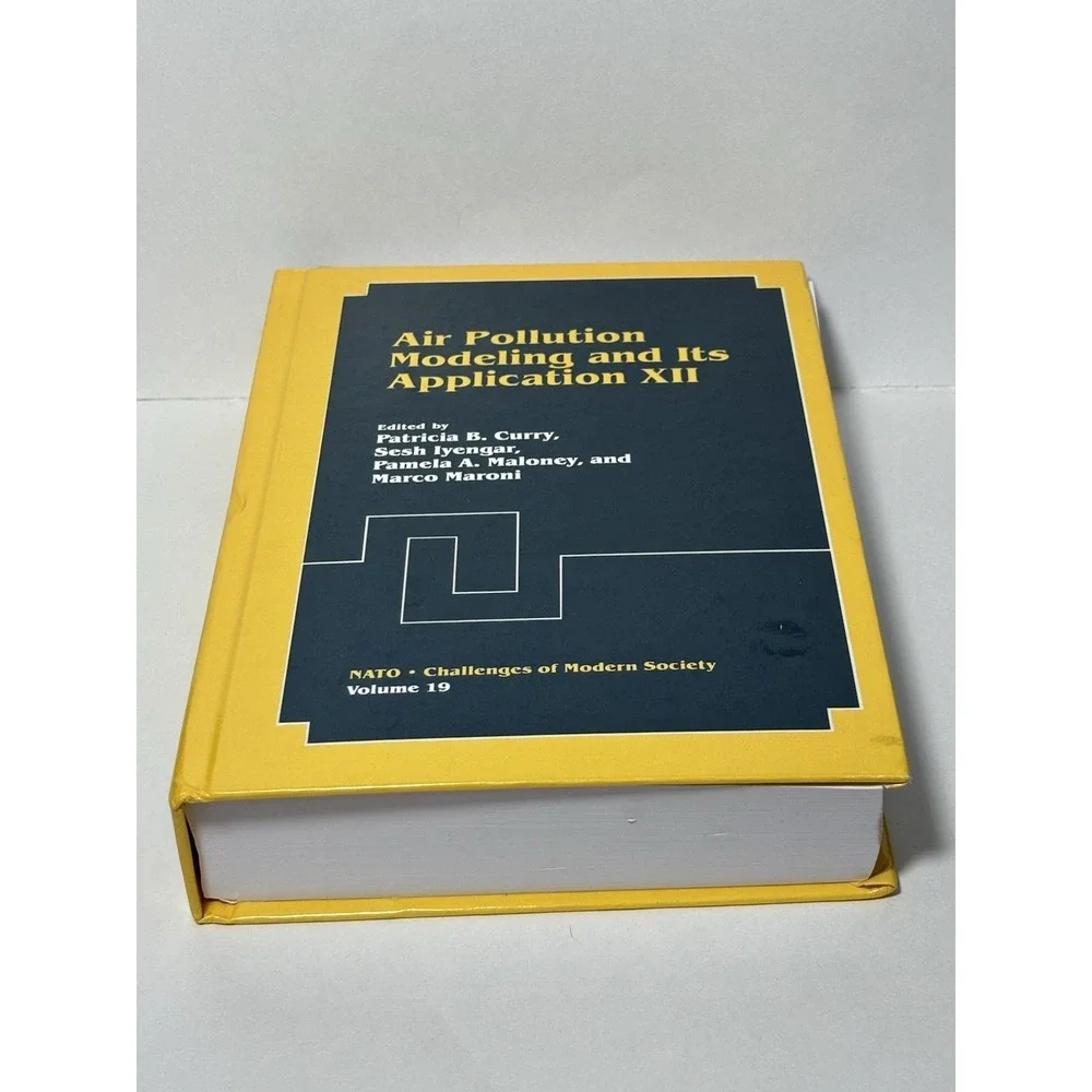 Air Pollution Modeling and Its Application XII NATO CMS Vol 19 HC 1998 Book